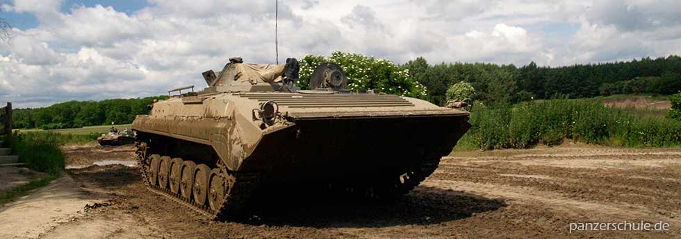 Der BMP ist wie der T55 ein Panzer aus sowjetischer Entwicklung